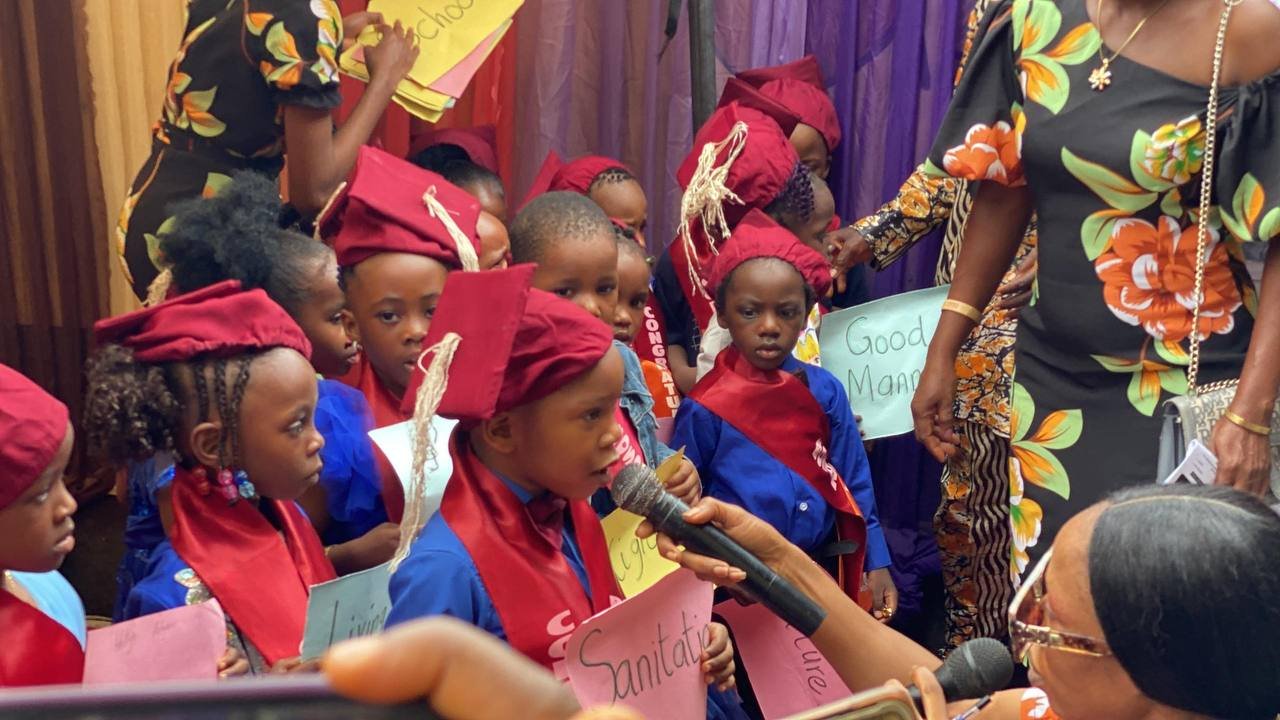 Graduands performing Cultural dance